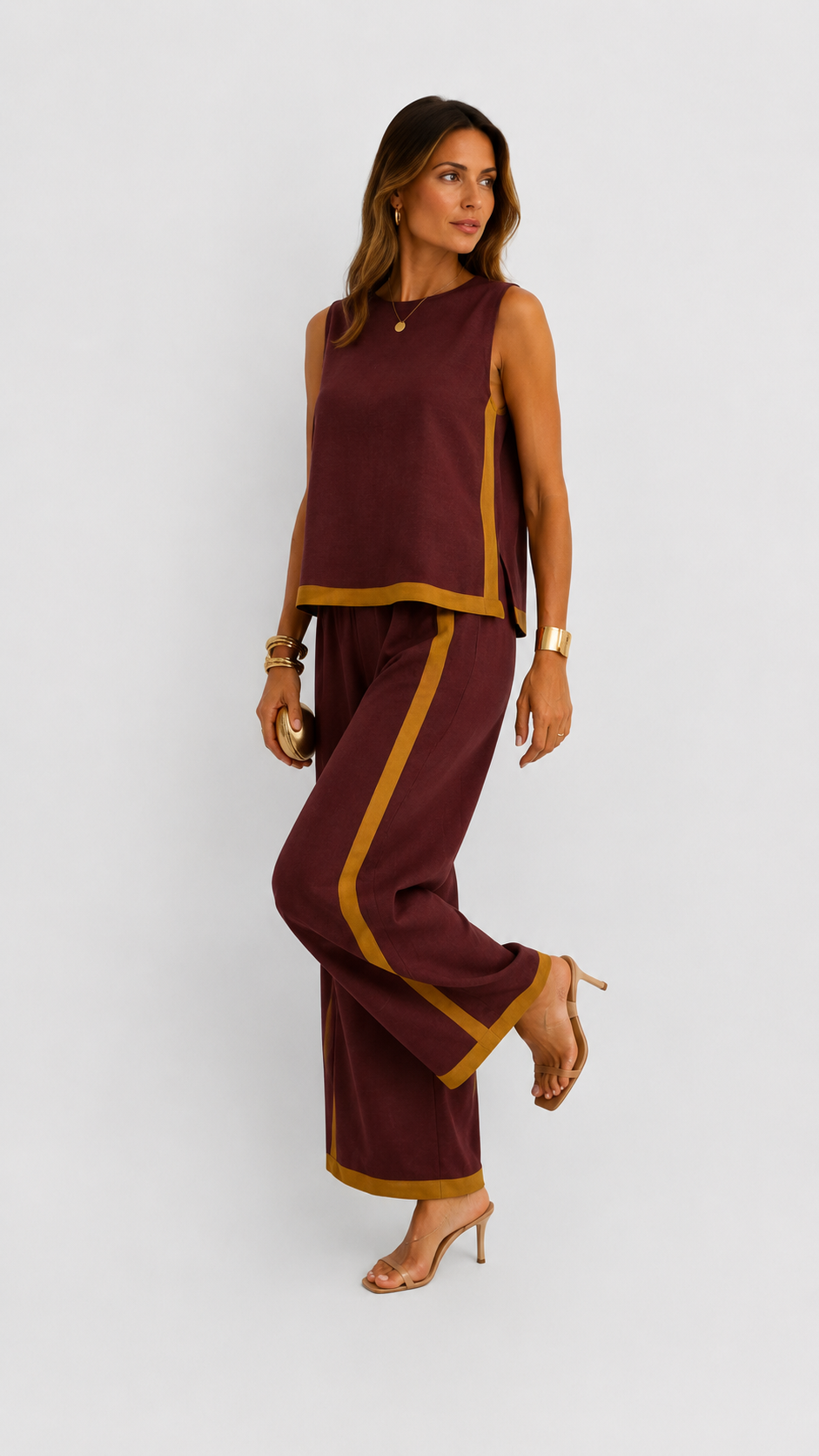 Leila | Conjunto elegante de dos piezas