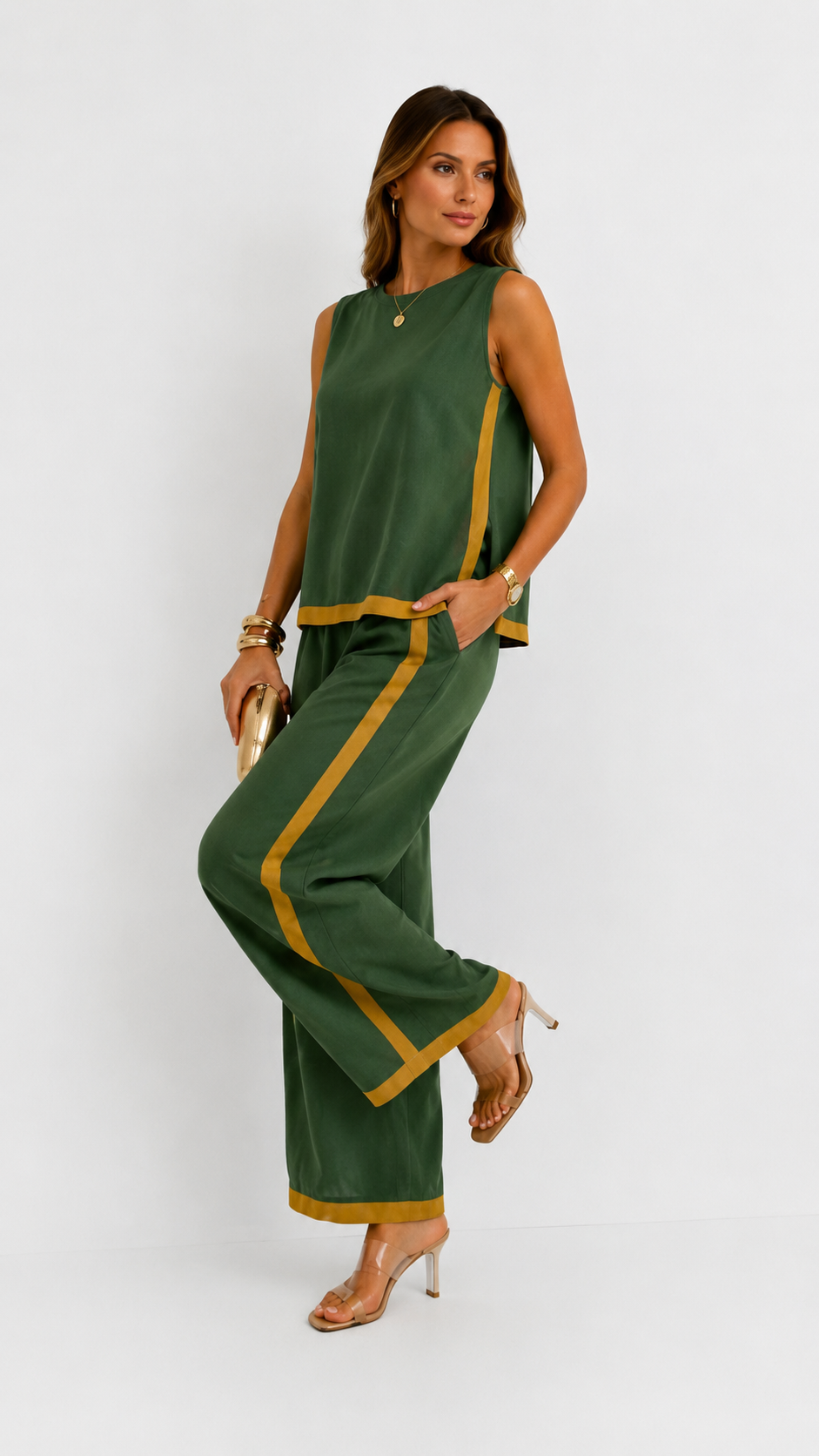 Leila | Conjunto elegante de dos piezas