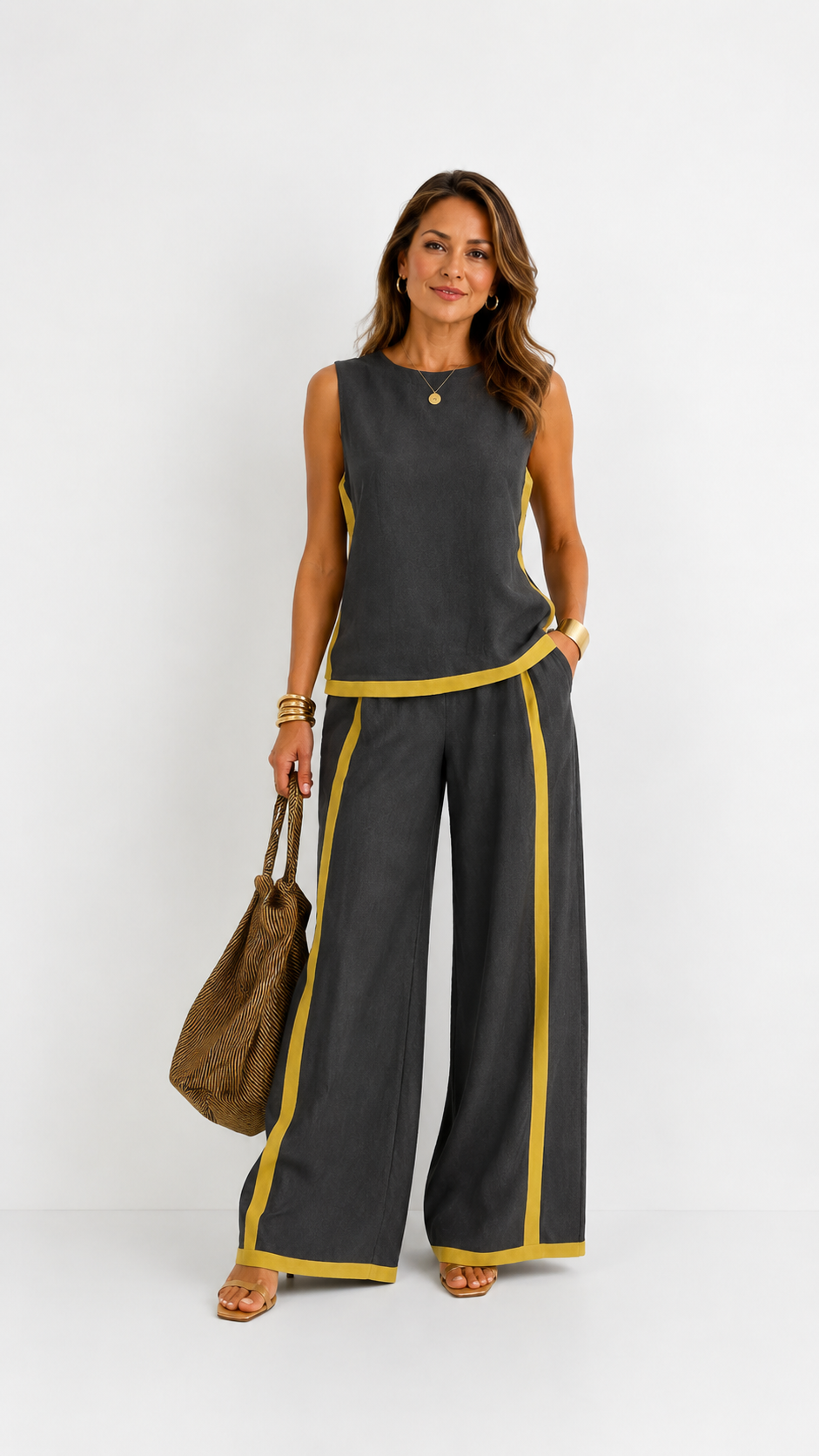 Leila | Conjunto elegante de dos piezas