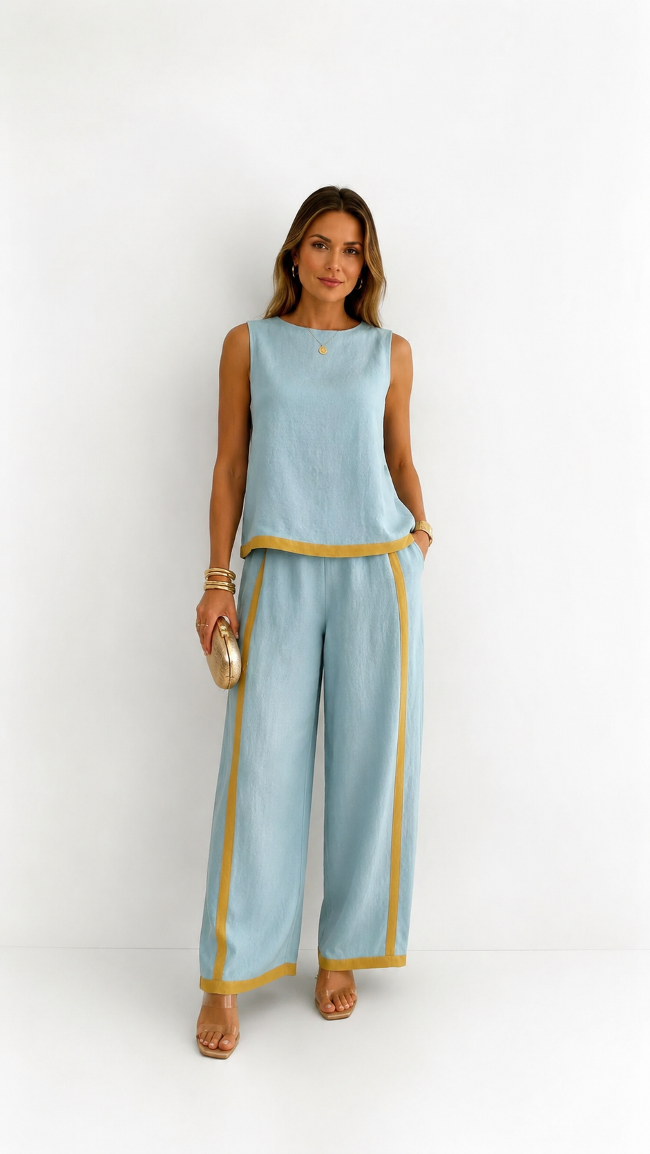 Leila | Conjunto elegante de dos piezas