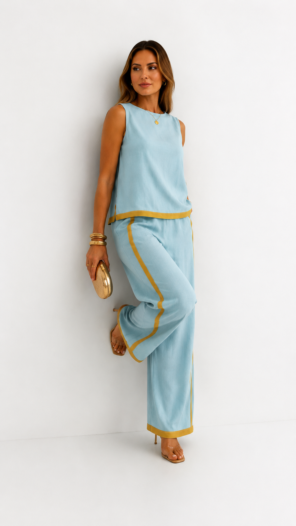 Leila | Conjunto elegante de dos piezas