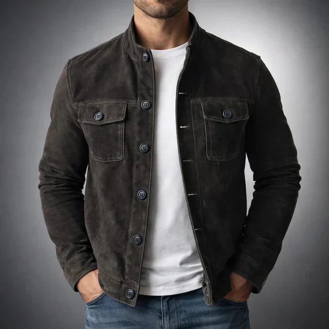 Lorenzo | Chaqueta de ante premium