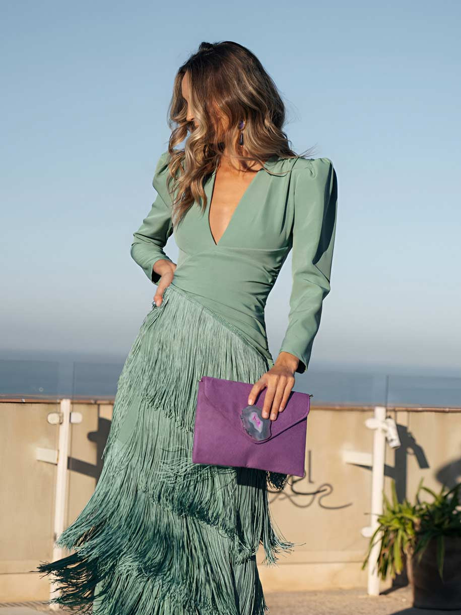 Rosalia | Vestido de flecos