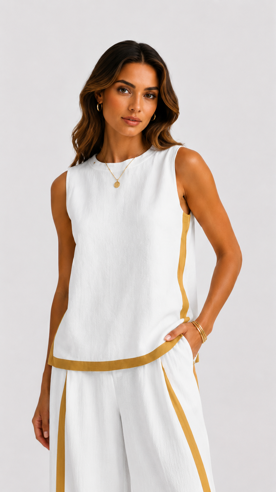 Leila | Conjunto elegante de dos piezas