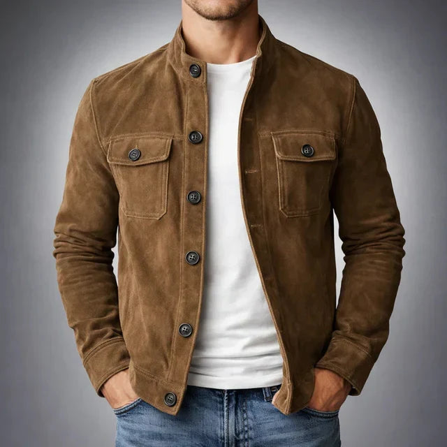 Lorenzo | Chaqueta de ante premium