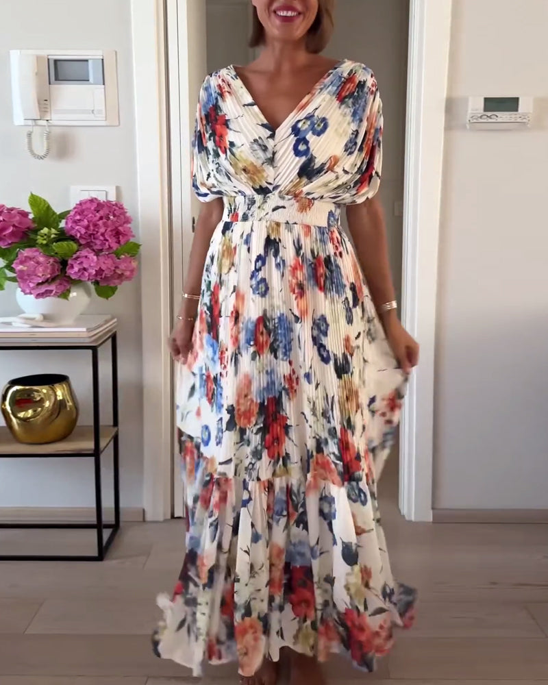 Cayetana | Vestido floral elegante y favorecedor