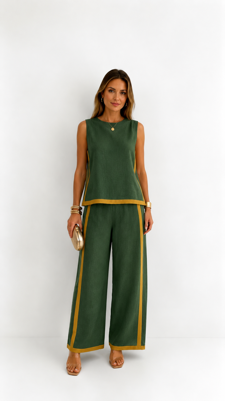 Leila | Conjunto elegante de dos piezas