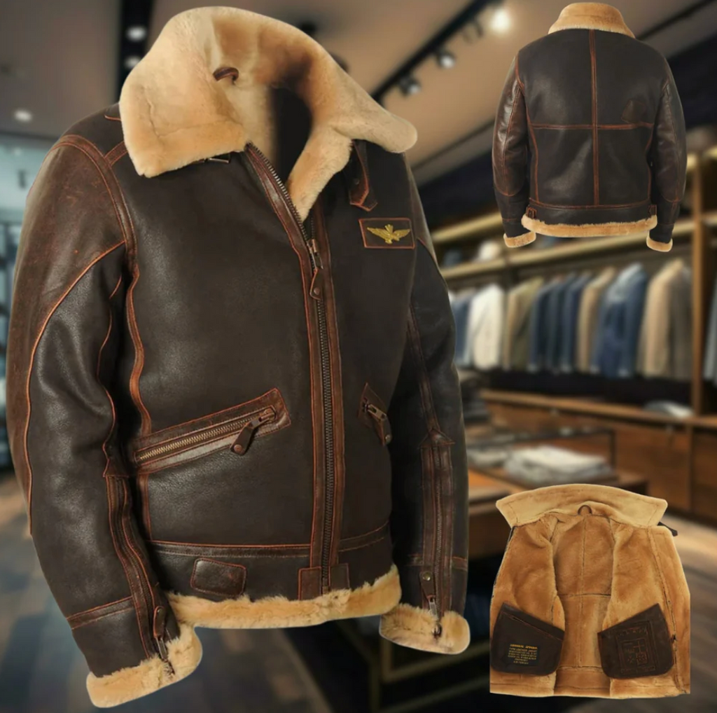 Enzo | Cazadora aviador vintage