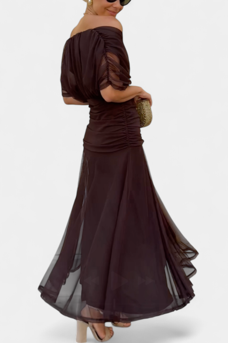 Eloria | Vestido floral de caída etérea