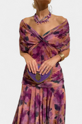 Eloria | Vestido floral de caída etérea