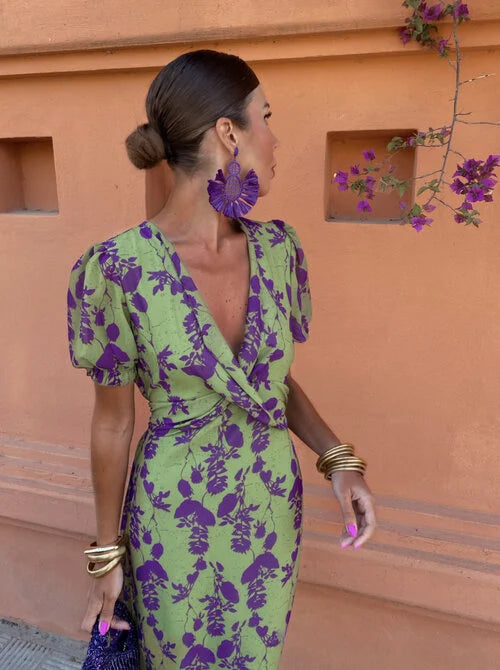 Olivia | Vestido floral elegante