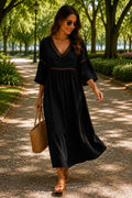 Vestido midi bohemio