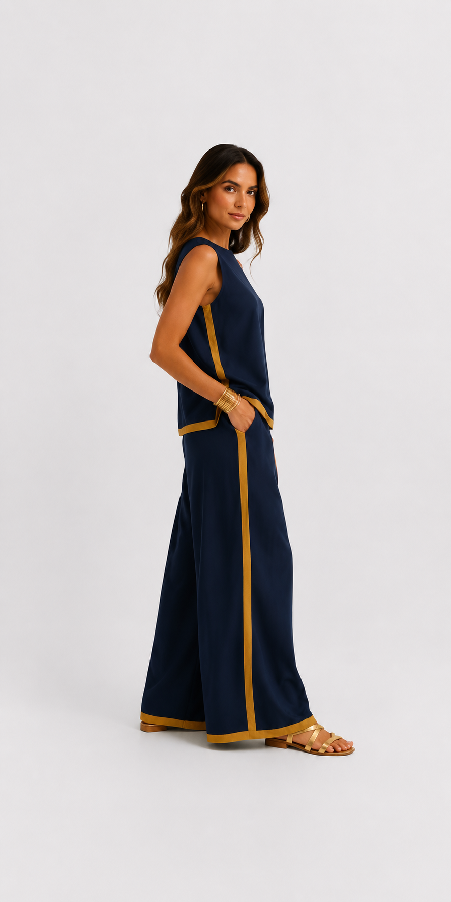 Leila | Conjunto elegante de dos piezas