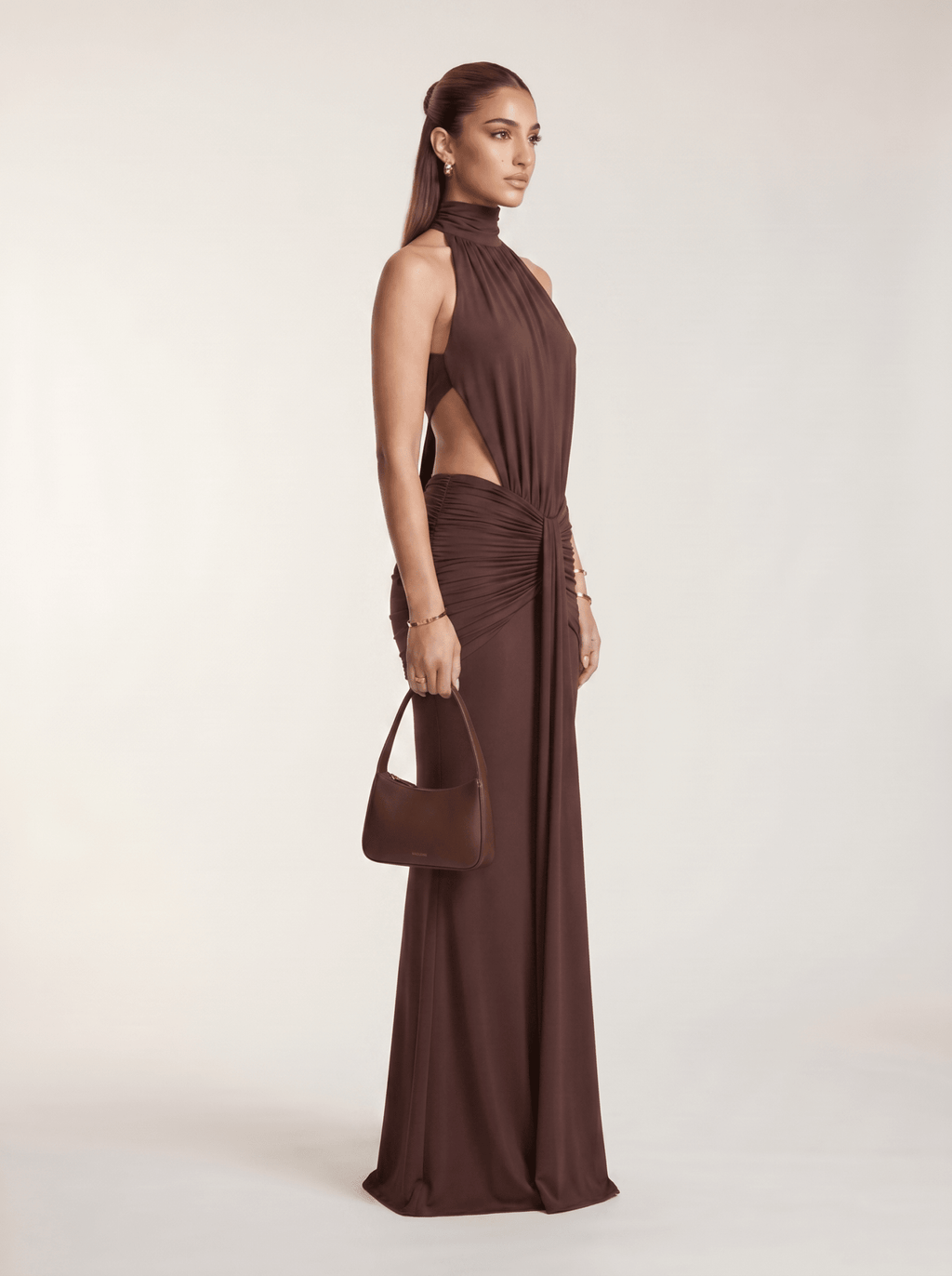 Silvia | Vestido Largo con Escote Halter
